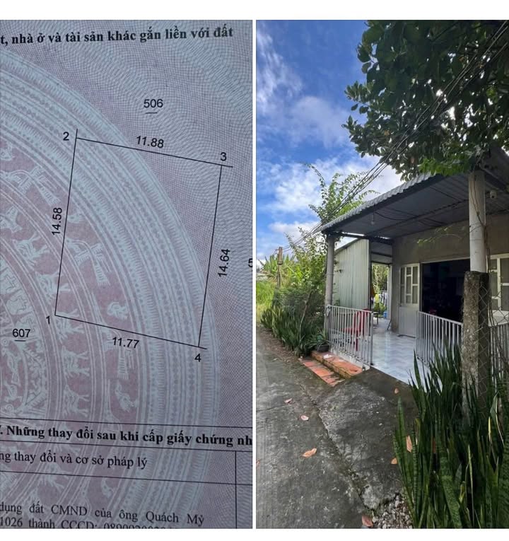 Bán nhà đất Phú An Hòa, Châu Thành 172m² giá chỉ 380 triệu - Gần KCN Giao Long!