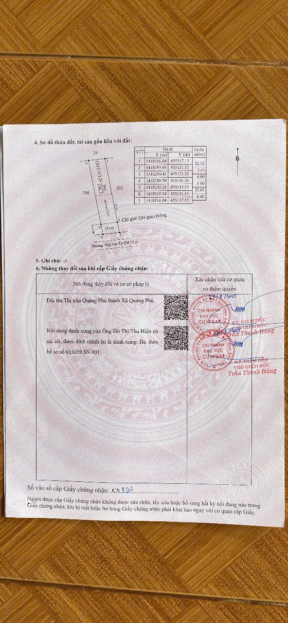 Đất thổ cư tại 43 Ngô Gia Tự, Quảng Phú - Diện tích 156m² - Giá chỉ 1.25 tỷ!