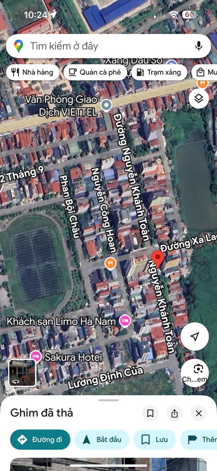 Đất kinh doanh mặt đường Nguyễn Khánh Toàn 160m² giá 10 tỷ - Vị trí đắc địa