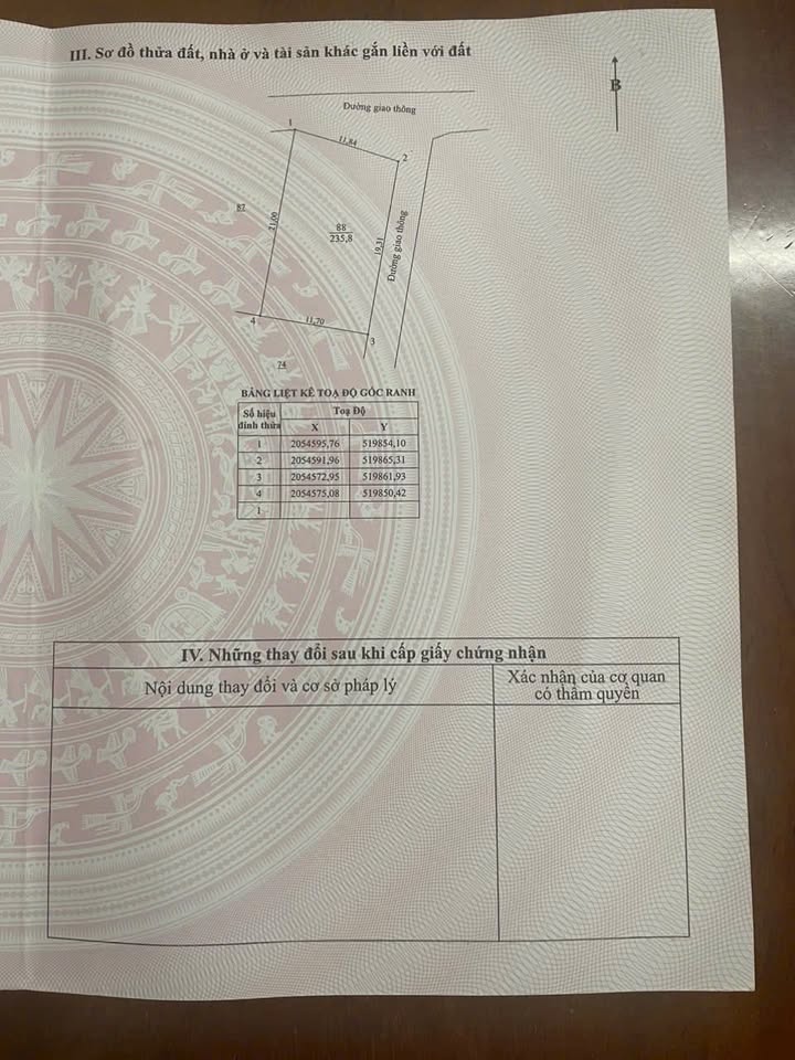 Đất 2 mặt tiền tại phường Bắc Hồng, 235m² giá 1 tỷ - Cơ hội đầu tư hấp dẫn!