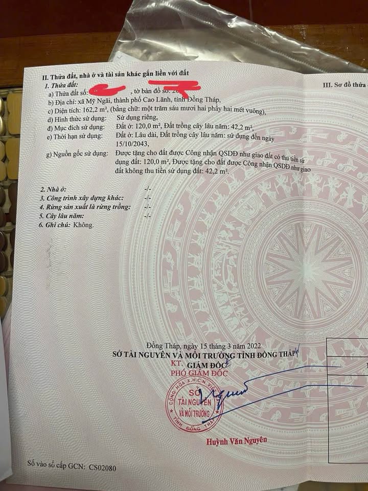 Đất nền 150m² đường Mai Văn Khải, phường Mỹ Ngãi, giá 850 triệu - Cơ hội đầu tư hấp dẫn!