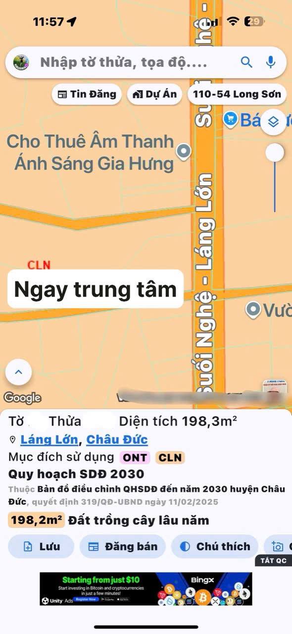 Nhà bán gấp tại Láng Lớn, Châu Đức, 198m² giá 1.35 tỷ - Mặt tiền đường nhựa rộng rãi!