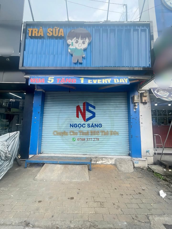 Cho thuê mặt tiền Tô Ngọc Vân, Thủ Đức 32m² giá 13 triệu - Kinh doanh sầm uất!