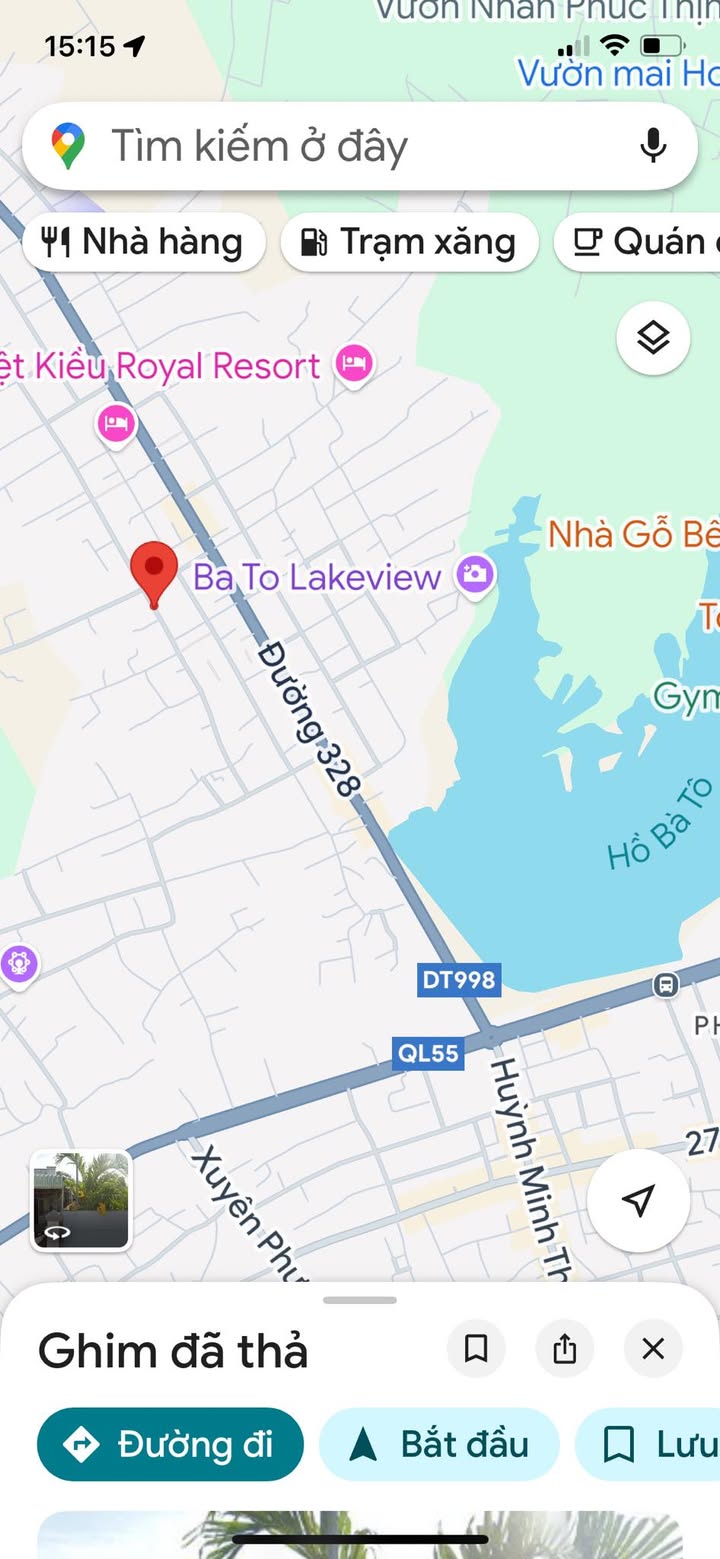 Đất Phước Tân 260m² giá 1.6 tỷ - Sổ riêng, gần biển Hồ Tràm!