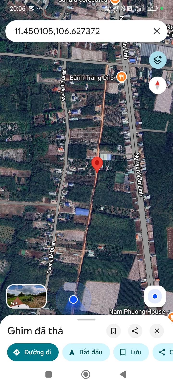 Đất nền thổ cư 200m² tại phường Hưng Long, Chơn Thành - Giá chỉ 6 tỷ VND!