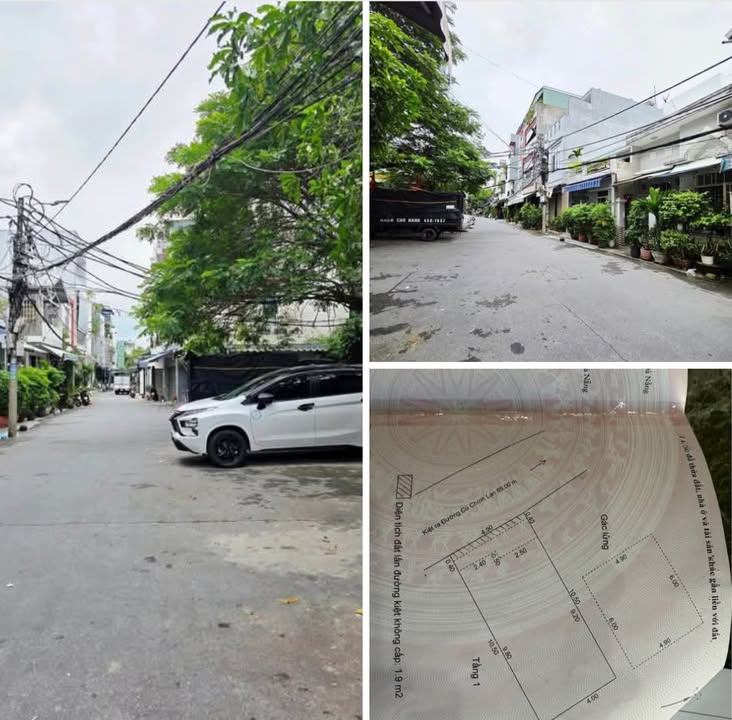 Nhà riêng Cù Chính Lan Đà Nẵng 53m² giá 4.4 tỷ - Ô tô tránh nhau thoải mái!