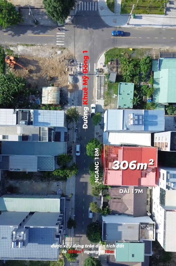 Đất liền kề Khuê Mỹ 306m² giá 40 tỷ - Cơ hội đầu tư boutique siêu sang!