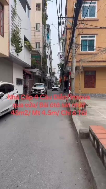 Nhà cấp 4 Cầu Diễn 45m² giá chỉ 6 tỷ - Gần bãi ô tô thuận tiện!