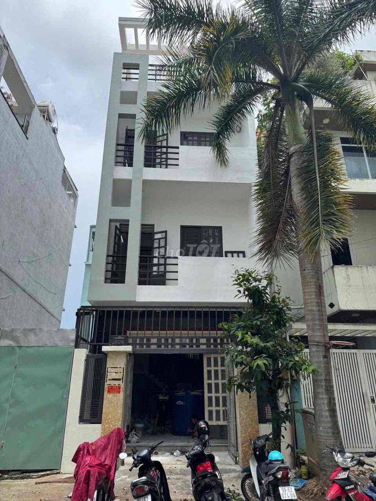 Nhà thuê 4 tầng KDC Phi Long, Bình Chánh 100m² giá 18 triệu - Phù hợp mở văn phòng
