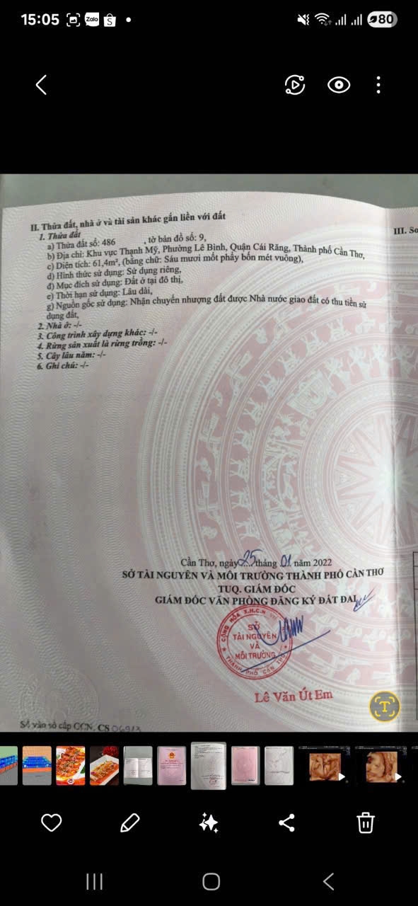 Nhà hẻm 9 Trần Chiên, Cái Răng, 61m² chỉ 2.05 tỷ - Nhà mới sửa, xe tải vào tận nơi!