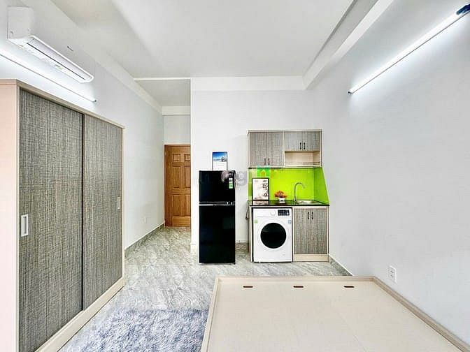 Căn hộ 1 PN Trần Văn Dư 29m² giá 6 triệu - Full nội thất, thang máy