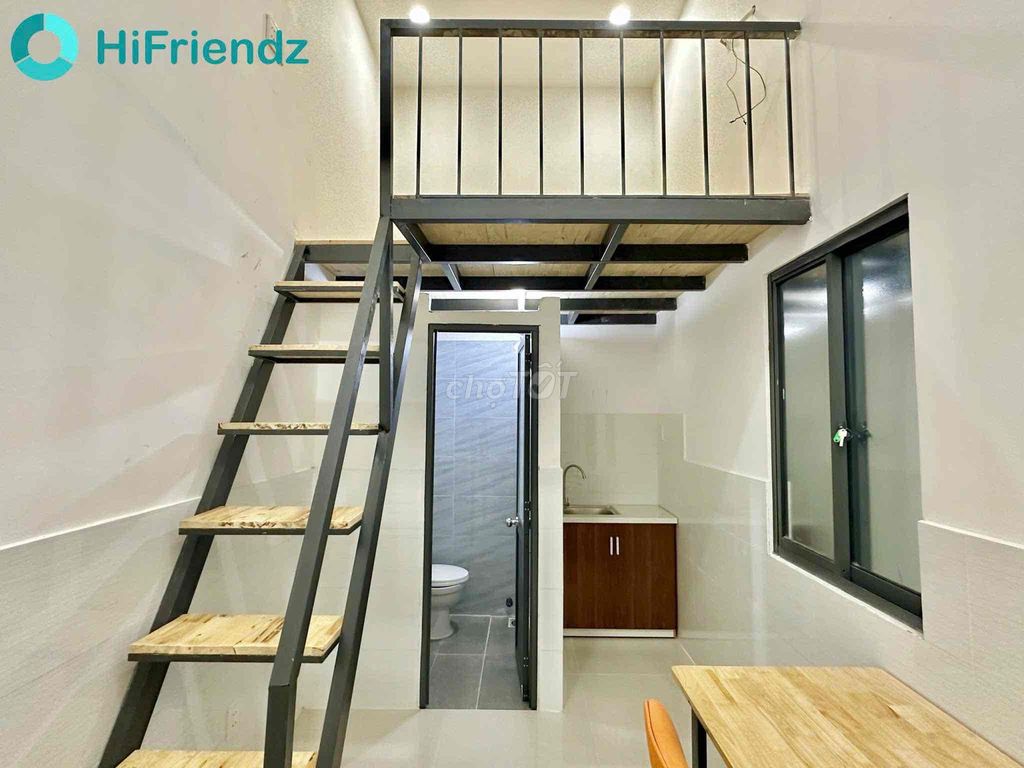 Cho thuê gác giá rẻ Đường Lê Lai, Tân Bình 28m² - Gần Bệnh viện Thống Nhất!