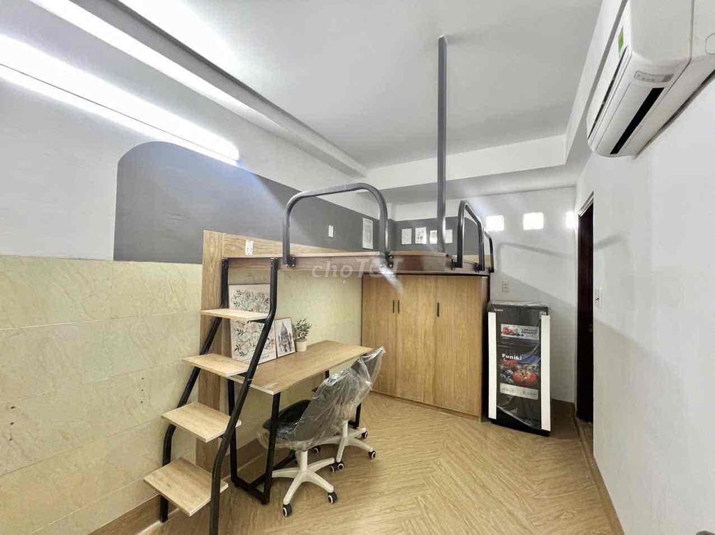 Căn hộ Duplex Đặng Văn Sâm, Tân Bình 30m² giá 4.3 triệu - Full nội thất tiện nghi!