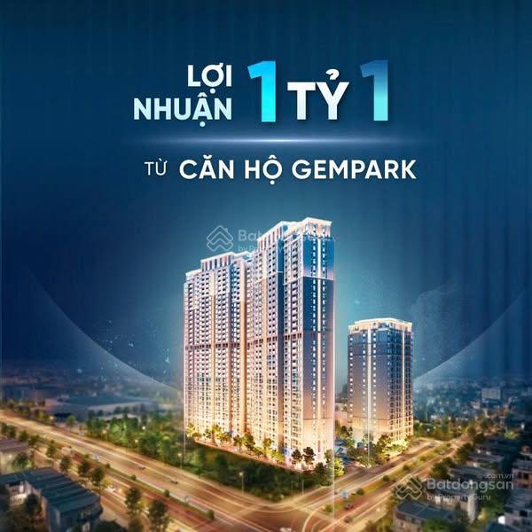 Căn hộ 2 phòng ngủ Gem Park Hải Phòng 57m² giá 50 triệu - Chiết khấu hấp dẫn lên đến 31%!