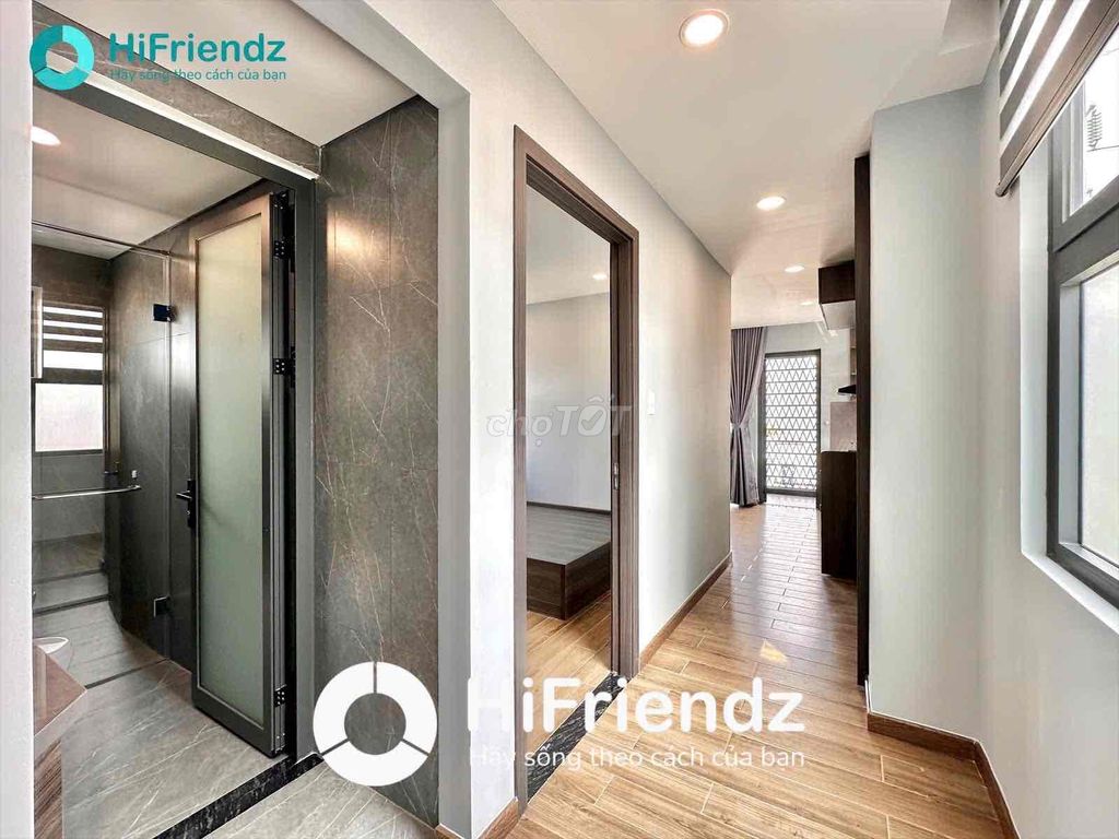 Căn hộ cho thuê Kinh Dương Vương Quận 6 45m² giá 8 triệu - Giờ giấc tự do, Full nội thất!