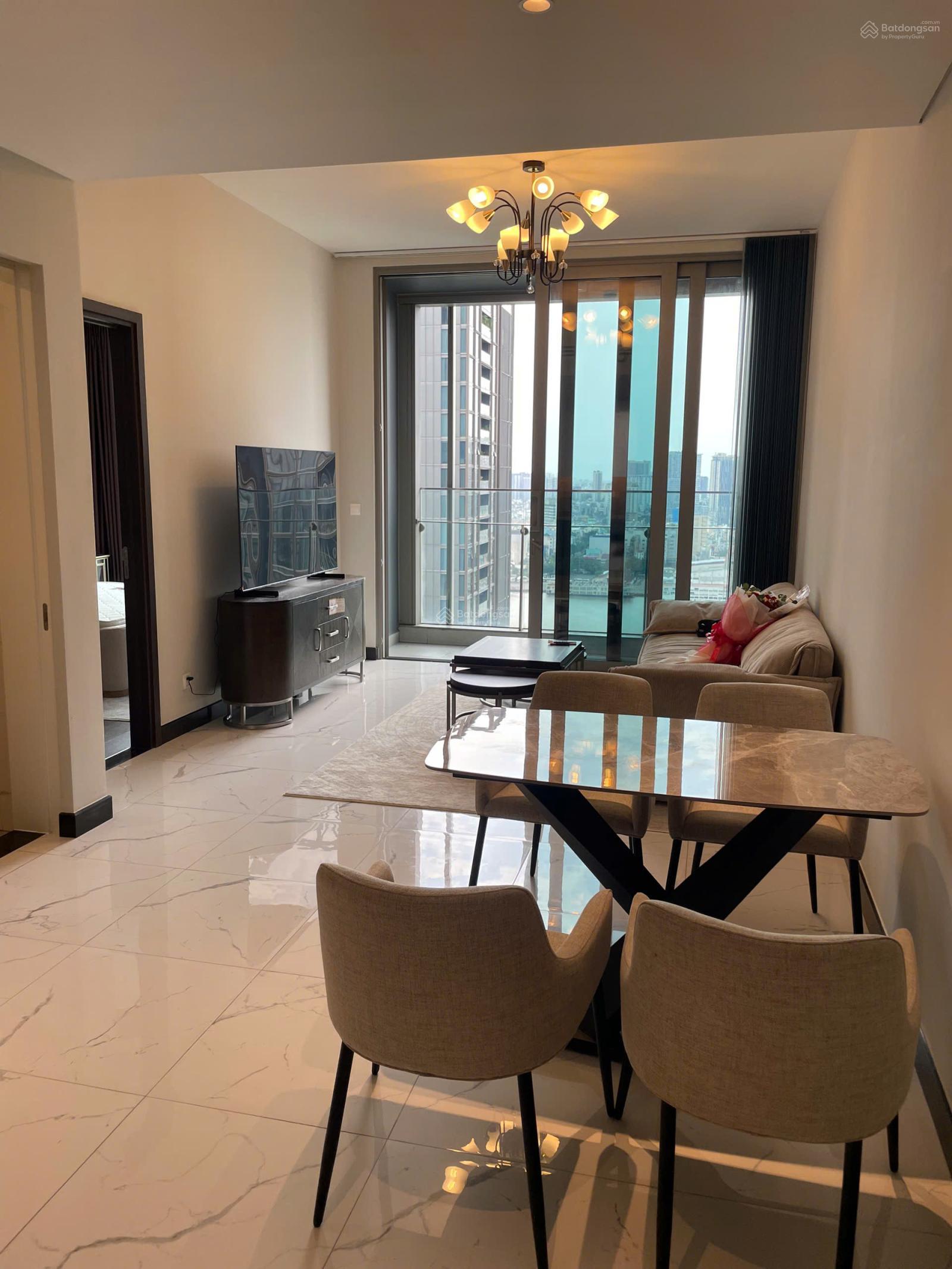 Căn hộ Empire City 1PN Thủ Thiêm 64m² giá 28 triệu - Nội thất cao cấp, view sông Q1