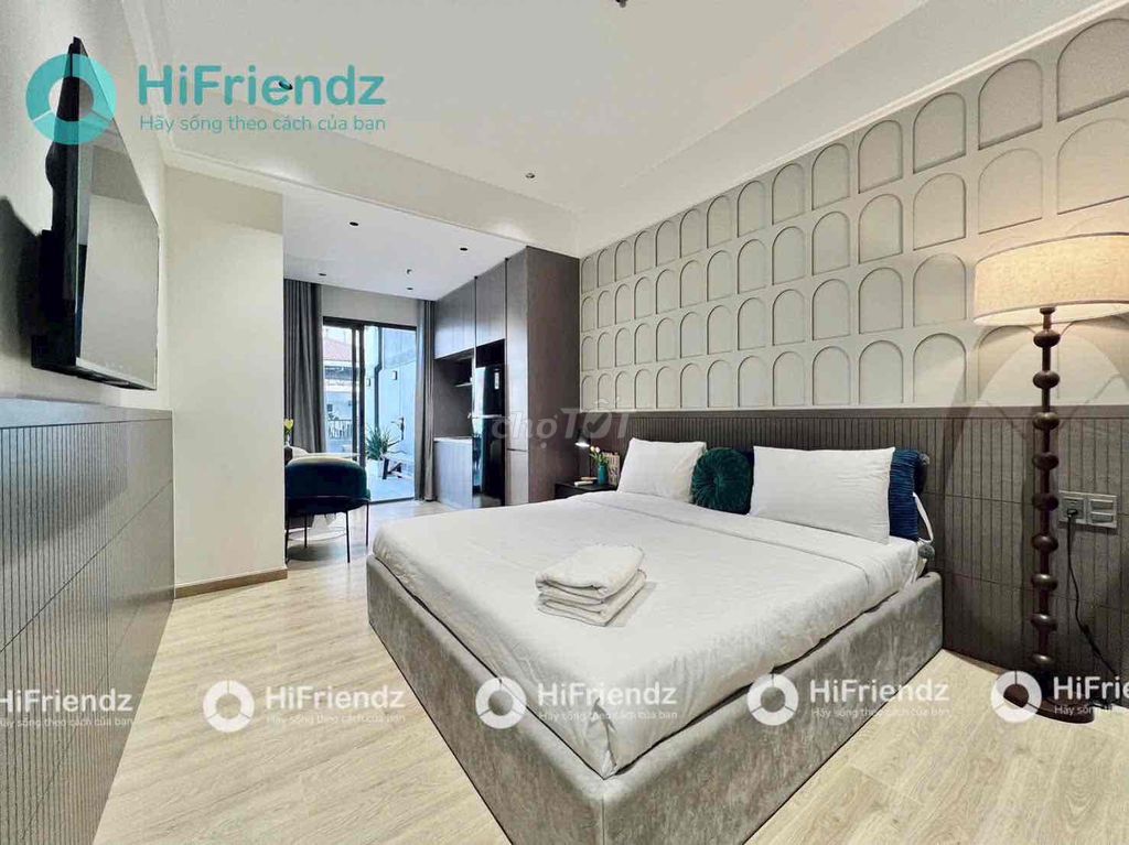 Chung cư mini 1PN ban công Ung Văn Khiêm 40m² giá 7 triệu - Nội thất cao cấp, không gian thoáng đãng!