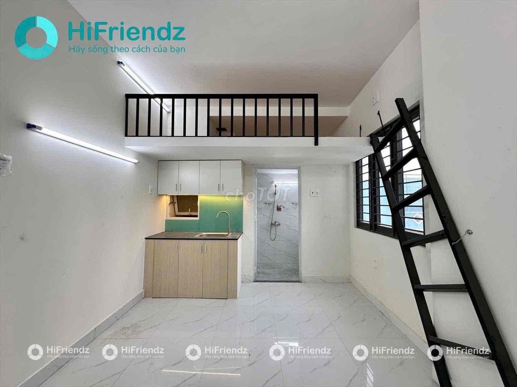 Căn hộ Duplex mới xây 28m² giá 3.6 triệu gần ĐH Công Thương - An ninh 24/24!