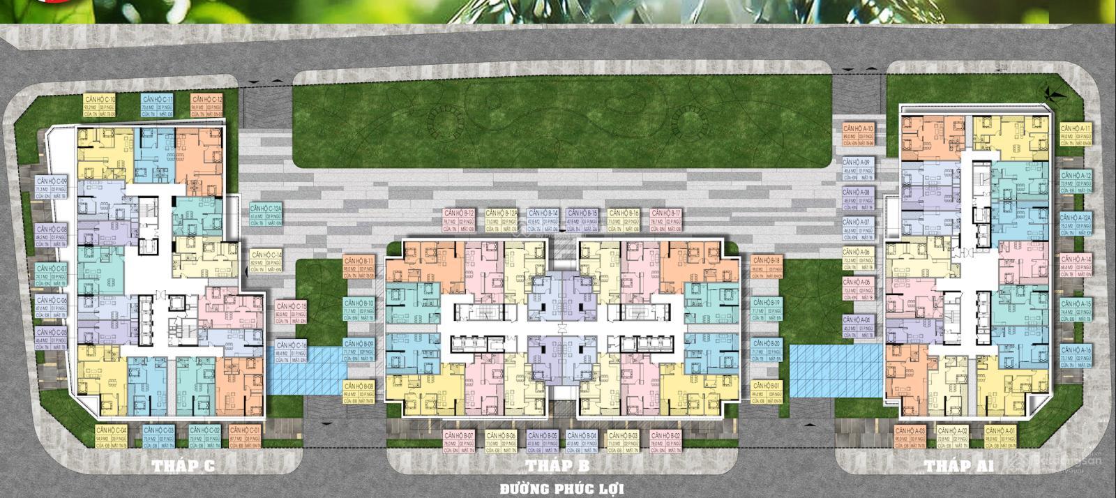 Chung cư Ruby Park Long Biên 78m² giá chỉ từ 6x triệu/m² - Cơ hội an cư lý tưởng!