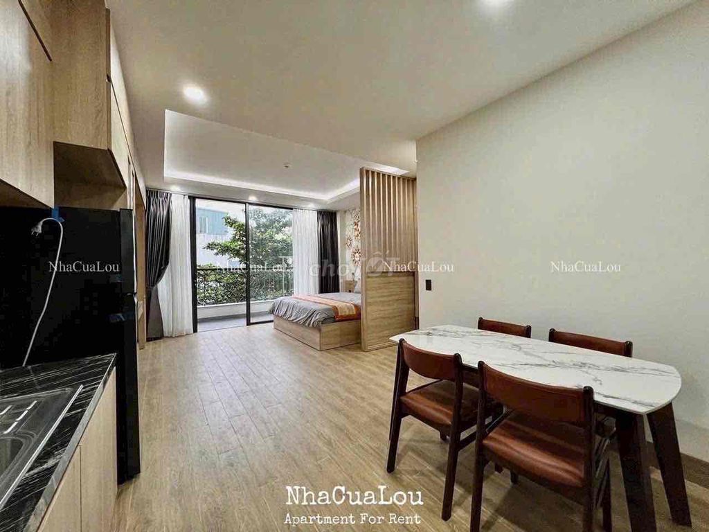 Căn hộ cho thuê Nguyễn Cửu Vân 40m² giá 6.8 triệu - Full nội thất tiện nghi!