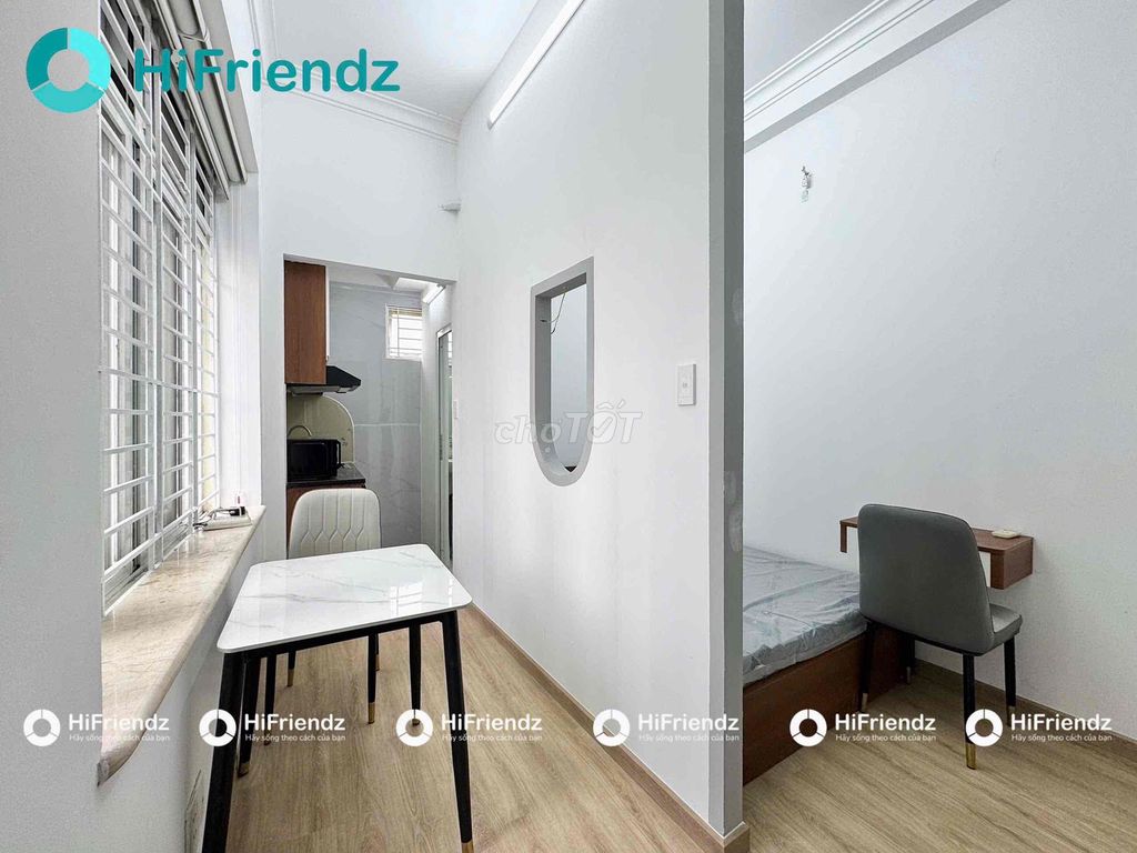 Căn hộ 1PN Đinh Tiên Hoàng, Q1 - 25m² giá 6.9 triệu - Không gian riêng tư, Full nội thất!