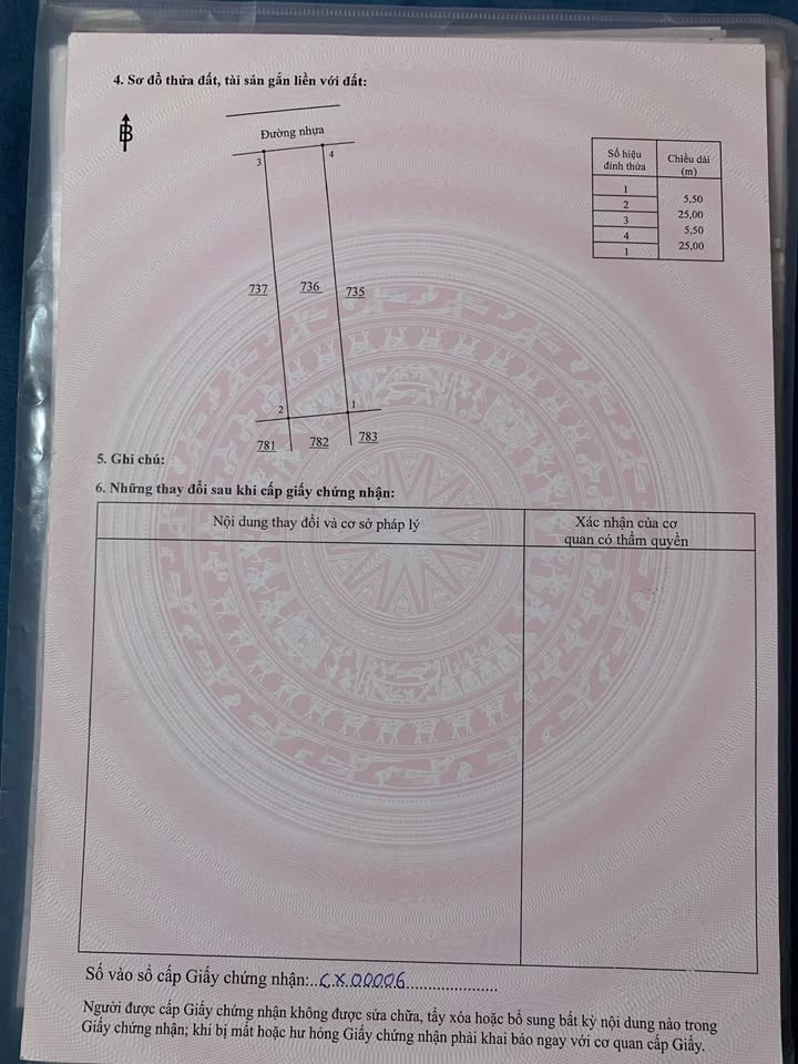 Đất nền TDC Bình Minh 137.5m² giá 2 tỷ - Đường nhựa 6m, thuận tiện giao thông!