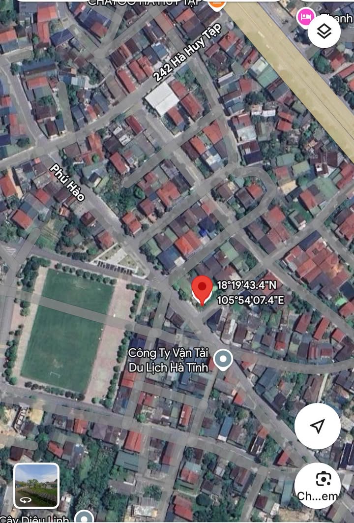 Đất 2 mặt tiền đường Phú Hào, Khu phố 3, Hà Tĩnh 170m² - Đầu tư lý tưởng!