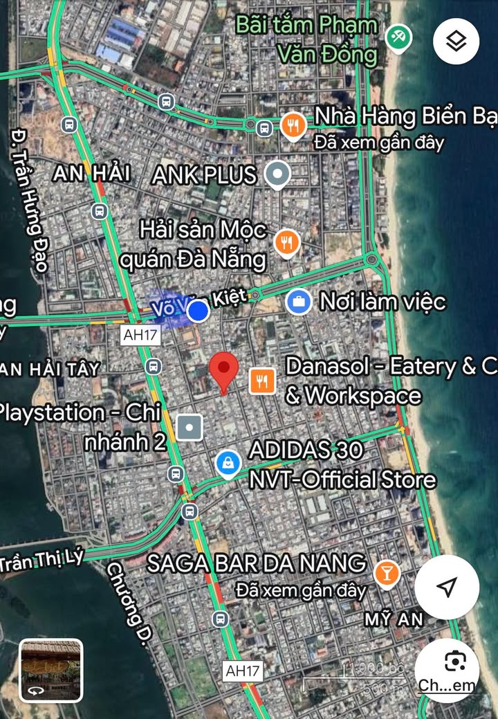 Đất nền Đà Nẵng trên đường Lê Hữu Trác 285m² - Vị trí kinh doanh đắc địa gần biển