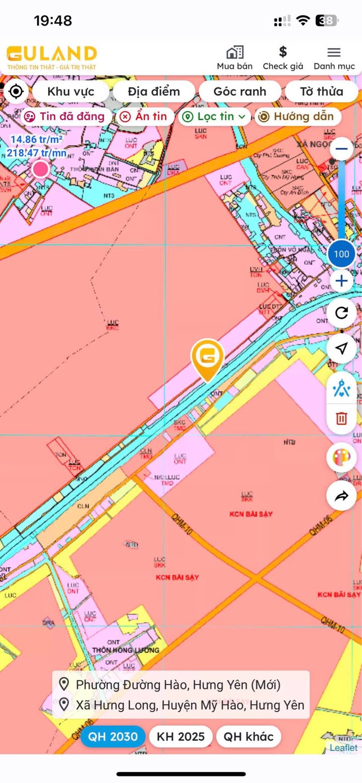 Đất nền Khu phố Vô Ngại, Ngọc Lâm, Hưng Yên 227m² giá 2.27 tỷ - Cơ hội đầu tư tuyệt vời!