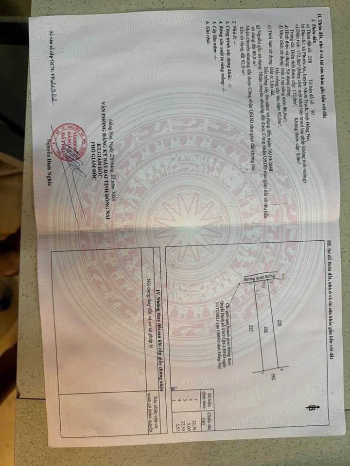 Đất thổ cư xã Phước An Nhơn Trạch 160m² giá 1.5 tỷ - Vị trí đắc địa gần chợ
