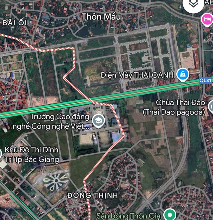 Đất nền Thôn Mầu, Lạng Giang 102m² giá 1.6 tỷ - Cơ hội đầu tư tuyệt vời!