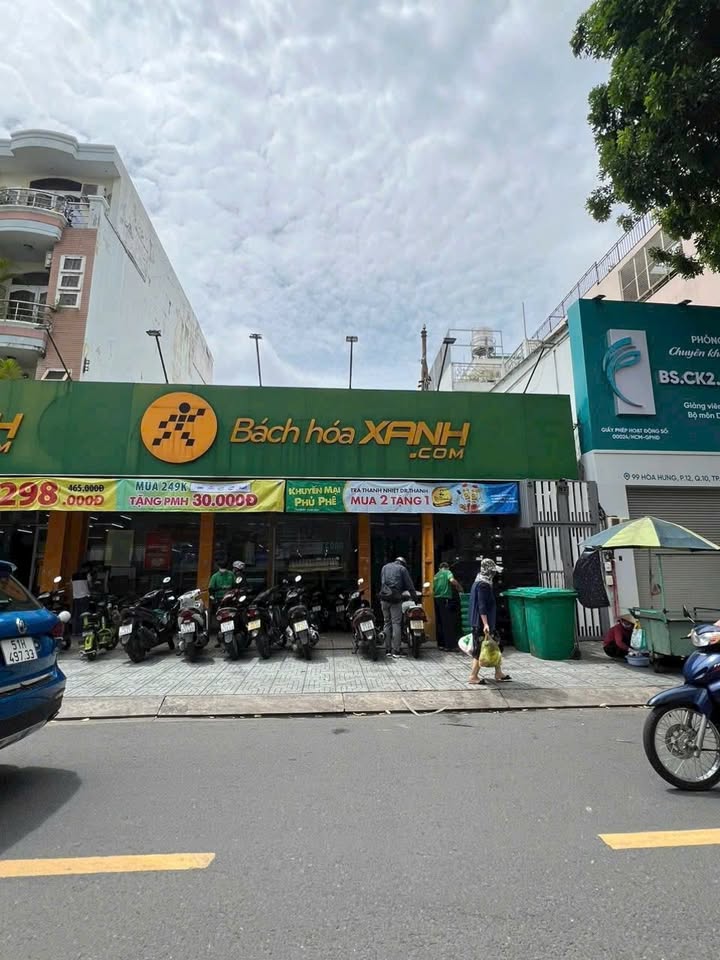 Bán nhà mặt tiền Hòa Hưng, Q10 - Diện tích 300m² giá chỉ 110 tỷ!