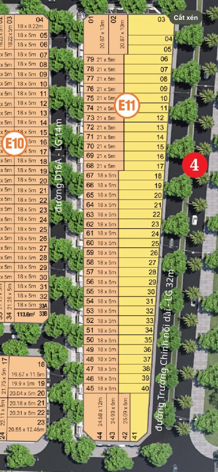 Đất nền KĐT Cát Tường Phú Hưng Đồng Xoài 90m² giá 800 triệu - Đầu tư sinh lời