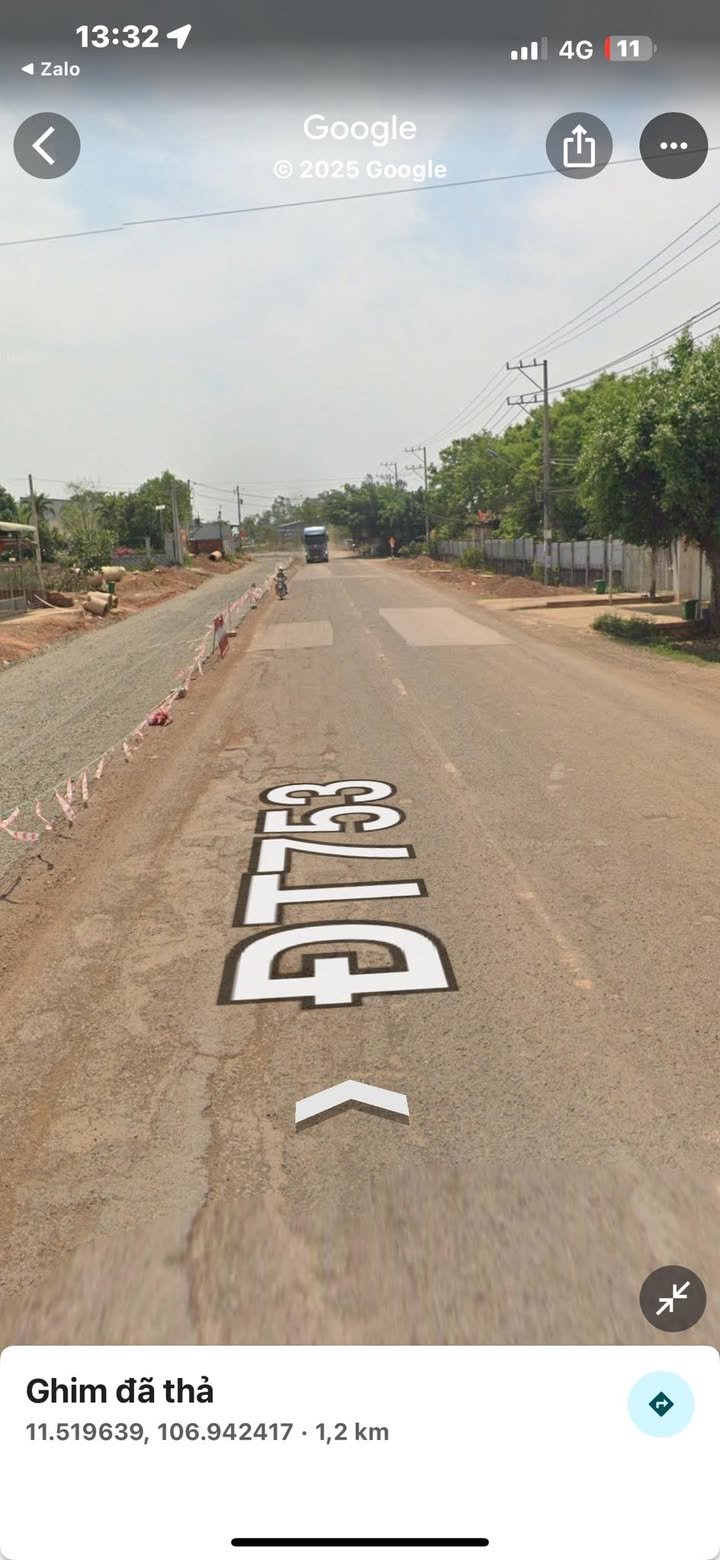 Đất mặt tiền ĐT 753 Đồng Xoài 300m² giá 2.1 tỷ - Cơ hội đầu tư tuyệt vời!