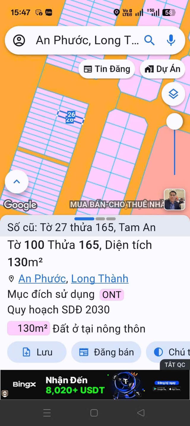 Đất nền tái định cư Sonadzi Tam An 130m² giá 2.75 tỷ - Sổ đỏ chính chủ!