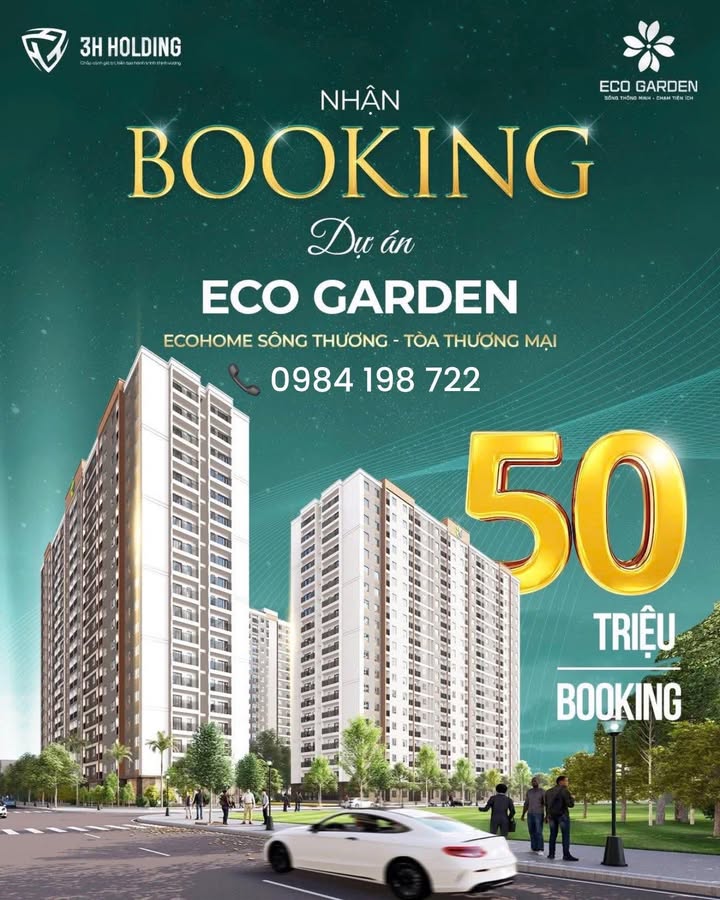 Căn hộ Eco Garden Bắc Giang 12000m² giá thỏa thuận - Ưu đãi độc quyền cho khách đầu tiên!