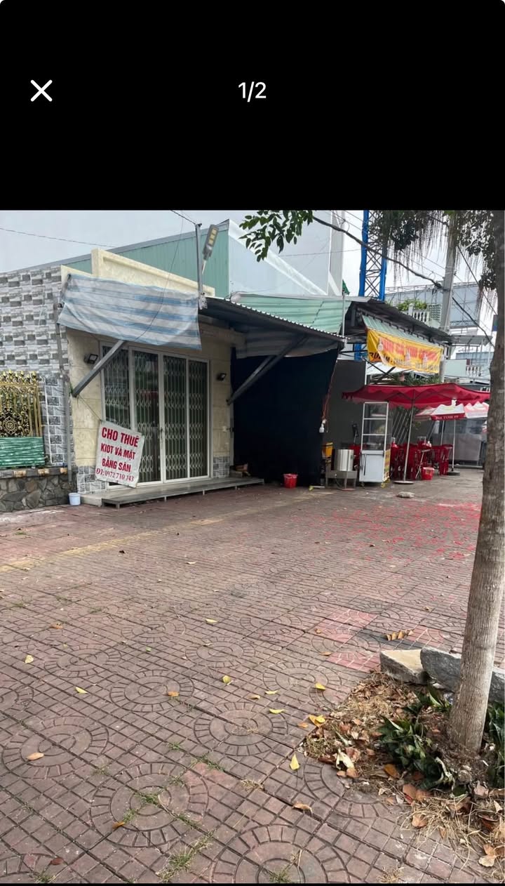 Cho thuê kiot 18m² đường Phan Thị Ràng, phường An Hoà - Mặt bằng lý tưởng cho kinh doanh!