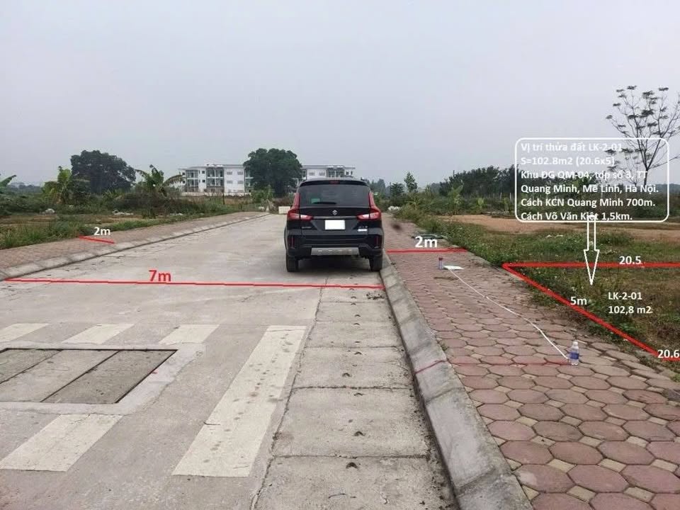 Đất KDC Tổ 3 Quang Minh Mê Linh 50m² - Giá Thỏa Thuận, Tiềm Năng Tăng Trưởng!