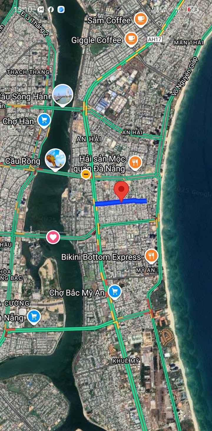 Đất nền mặt tiền đường Lê Hữu Trác, Đà Nẵng 285m² giá 28 tỷ - Đầu tư sinh lời lý tưởng!