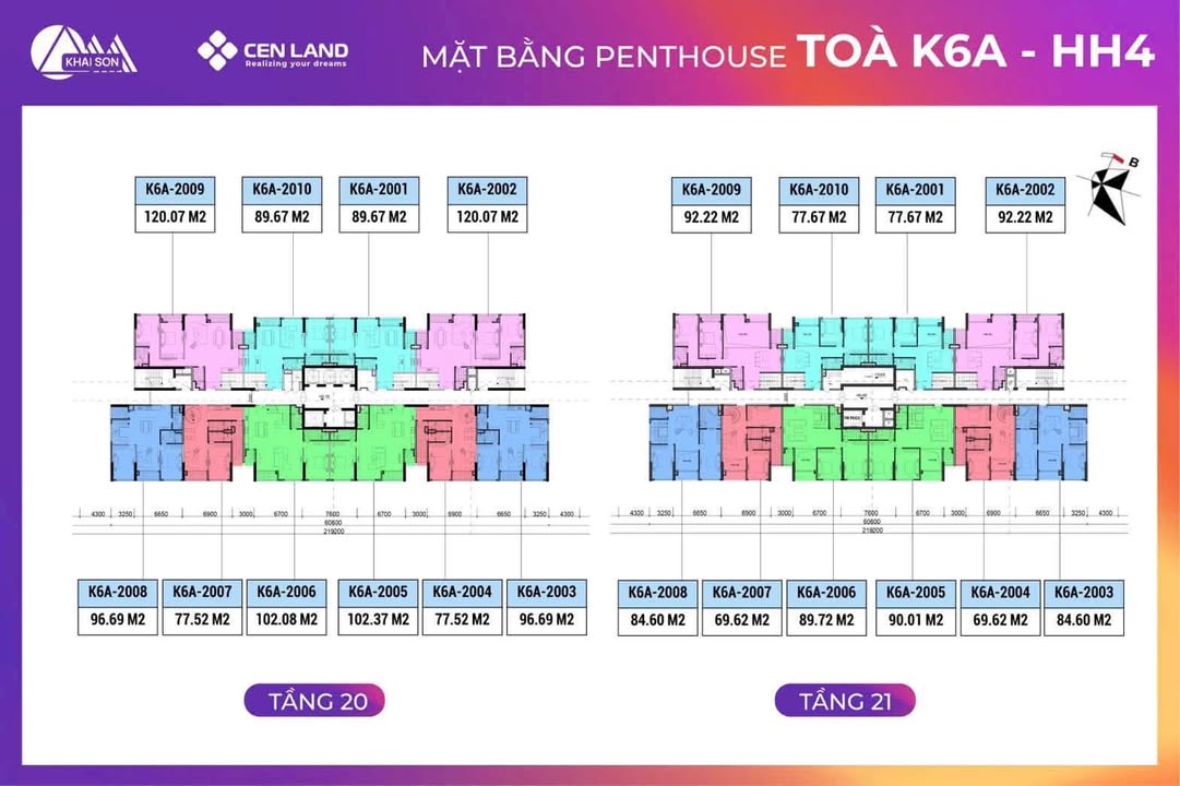 Căn hộ Duplex Khai Sơn City Long Biên 167m² giá 6.916 tỷ - Đơn giá rẻ nhất thị trường!