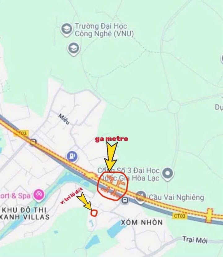 Đất nền thổ cư 810m² tại Thôn Nhòn, Thạch Thất chỉ 12.151 tỷ - Cơ hội đầu tư béo bở!