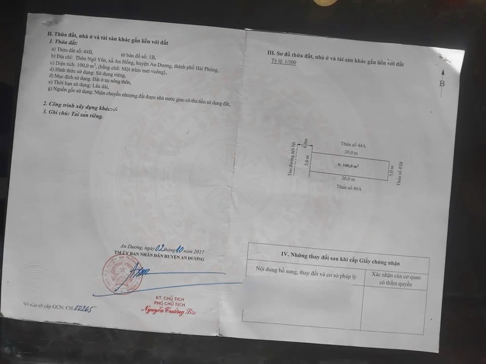 Chung cư An Hồng Hồng Bàng 100m² giá 2.5 tỷ - Vị trí đắc địa, tiện ích đầy đủ!