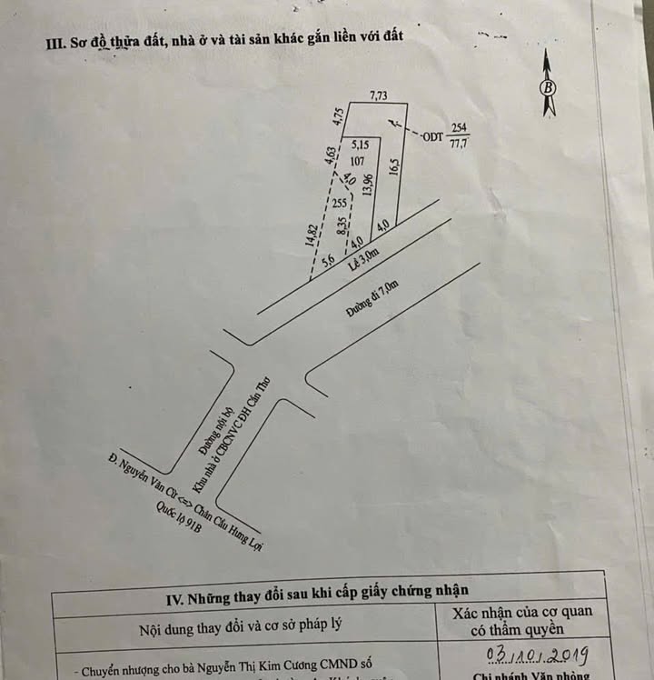 Đất mặt tiền đường Phạm Sơn Khai, Cần Thơ 77,7m² giá 7,7 tỷ - Đầu tư sinh lời ngay!