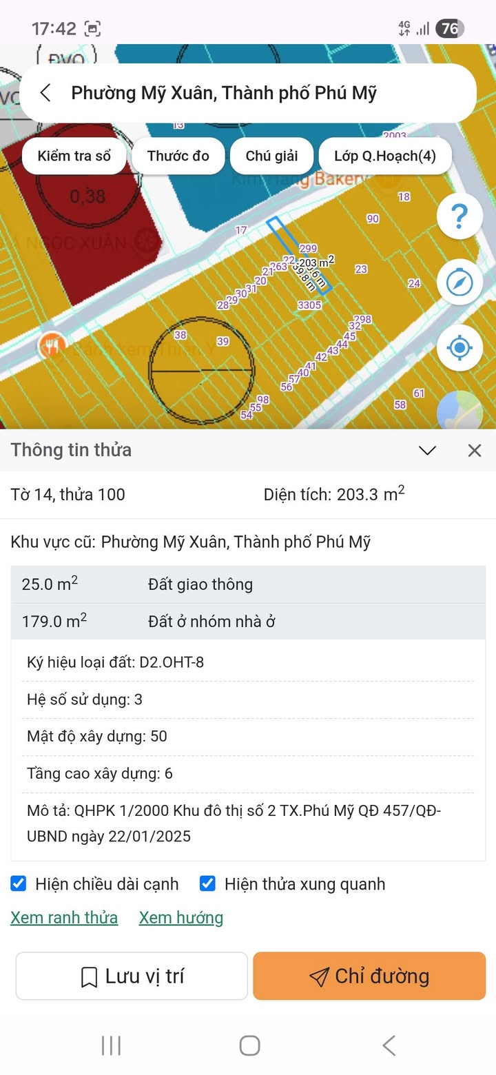 Đất nền Mỹ Xuân Phú Mỹ 200m² - Sổ đỏ chính chủ, giá thỏa thuận hấp dẫn!