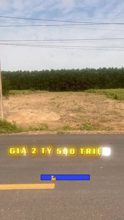 Đất mặt tiền Lương Định Của, La Gi, 1478m² giá 2.5 tỷ - Đầu tư sinh lời ngay!