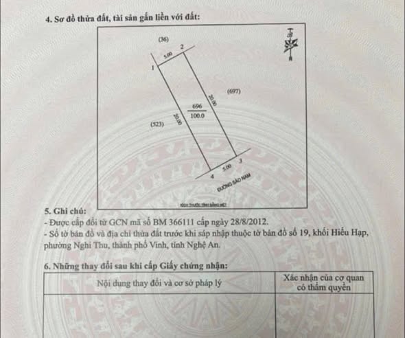 Đất kinh doanh Nghi Thu Cửa Lò 100m² giá 6 tỷ - Cơ hội đầu tư hấp dẫn!