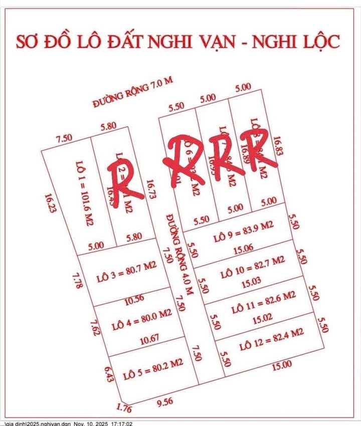 Đất Nghi Vạn 80m² giá chỉ 900 triệu - Sổ đỏ chính chủ, vị trí đắc địa!