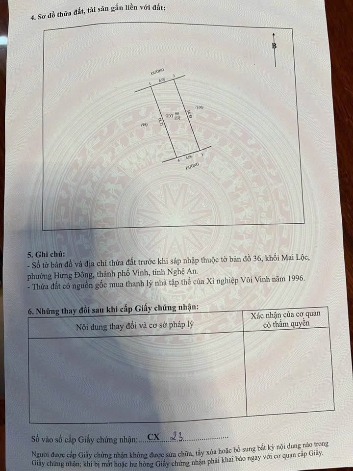 Đất nền 2 mặt đường tại khối Mai Lộc, TP Vinh 114m² giá chỉ 4 tỷ - Cơ hội đầu tư tuyệt vời!