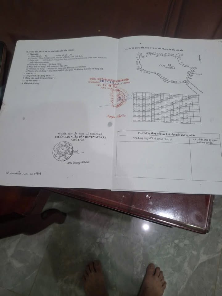 Bán đất trang trại xã Cư Prao, M'Đrắk, Đắk Lắk 6,1ha - Mặt tiền 100m bê tông