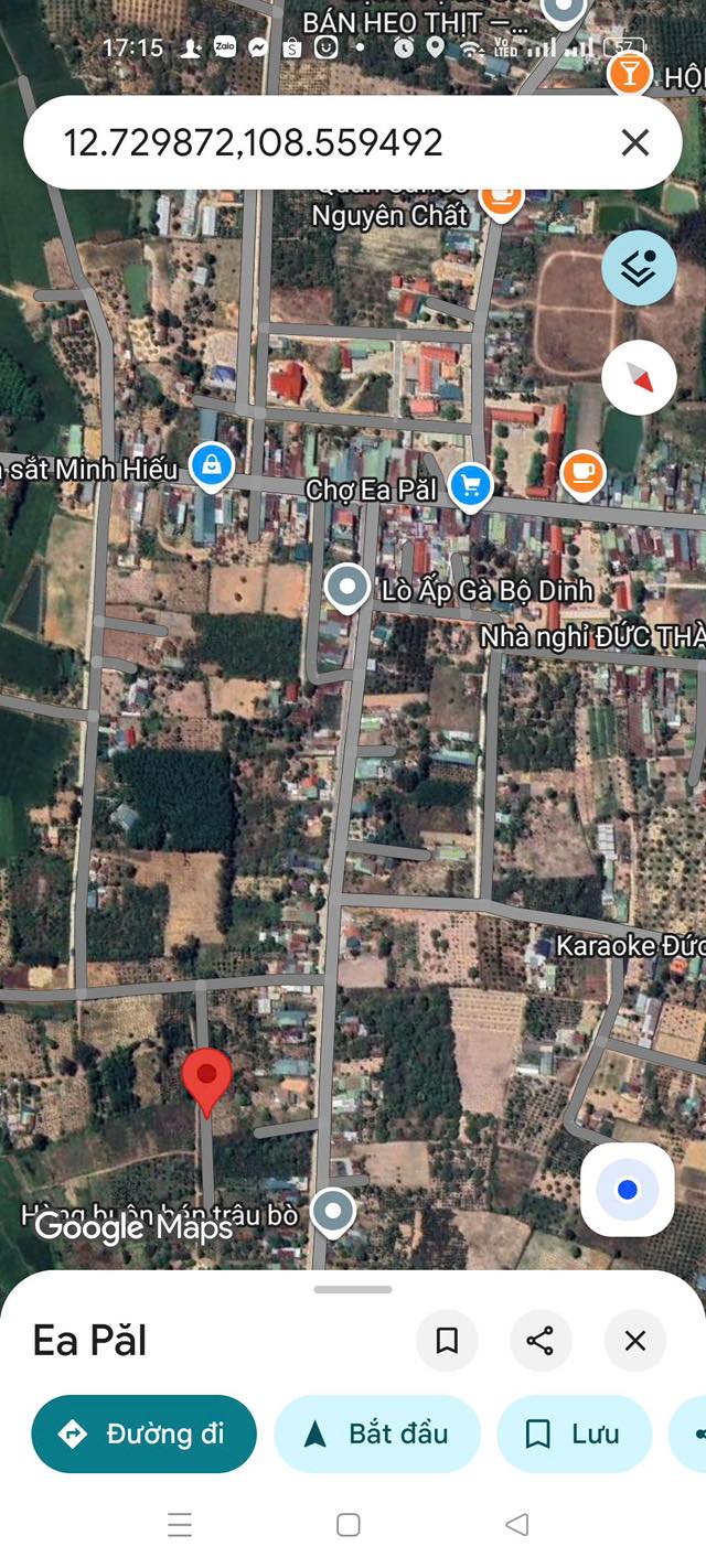 Đất nền thôn 13, xã Ea Păl 8000m² giá 880 triệu - Cơ hội đầu tư sinh lời!